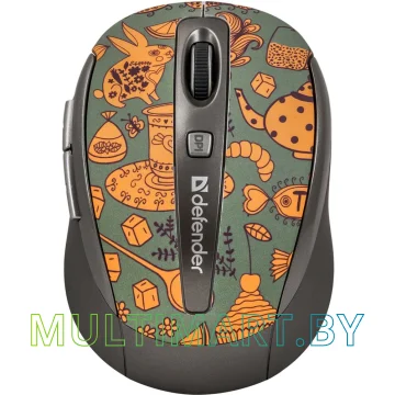 Мышь Defender To-GO MS-585 Nano Wonderland